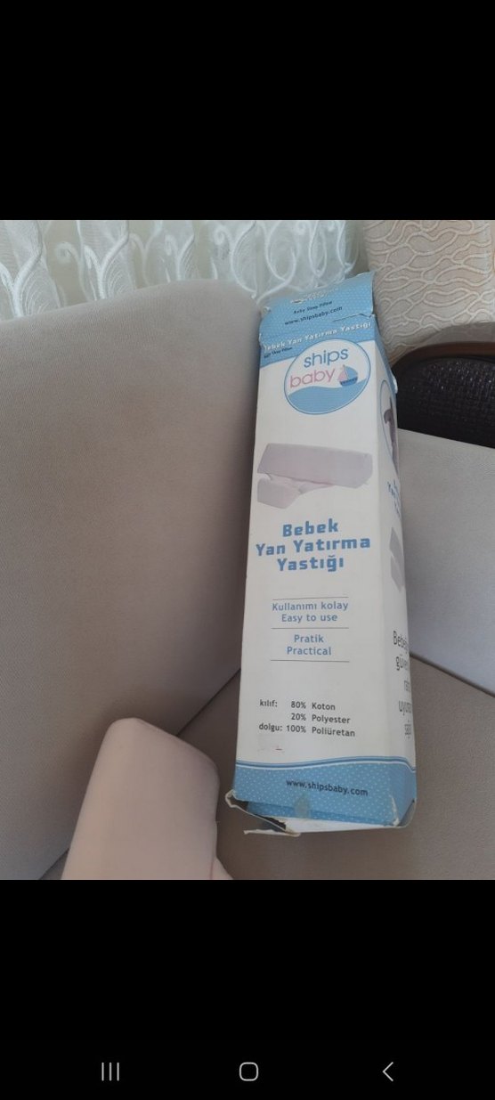 Beyaz Pastel Desenli Emzirme ve Hamile Yastığı - Görsel 2