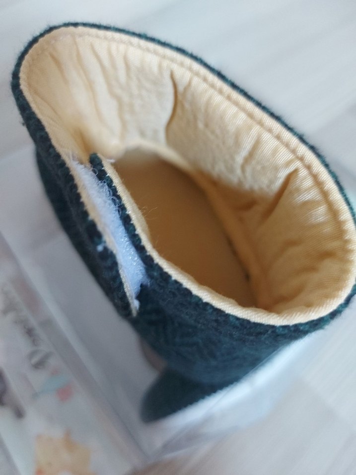 Erkek bebek Yün Bebek Botları - Görsel 3