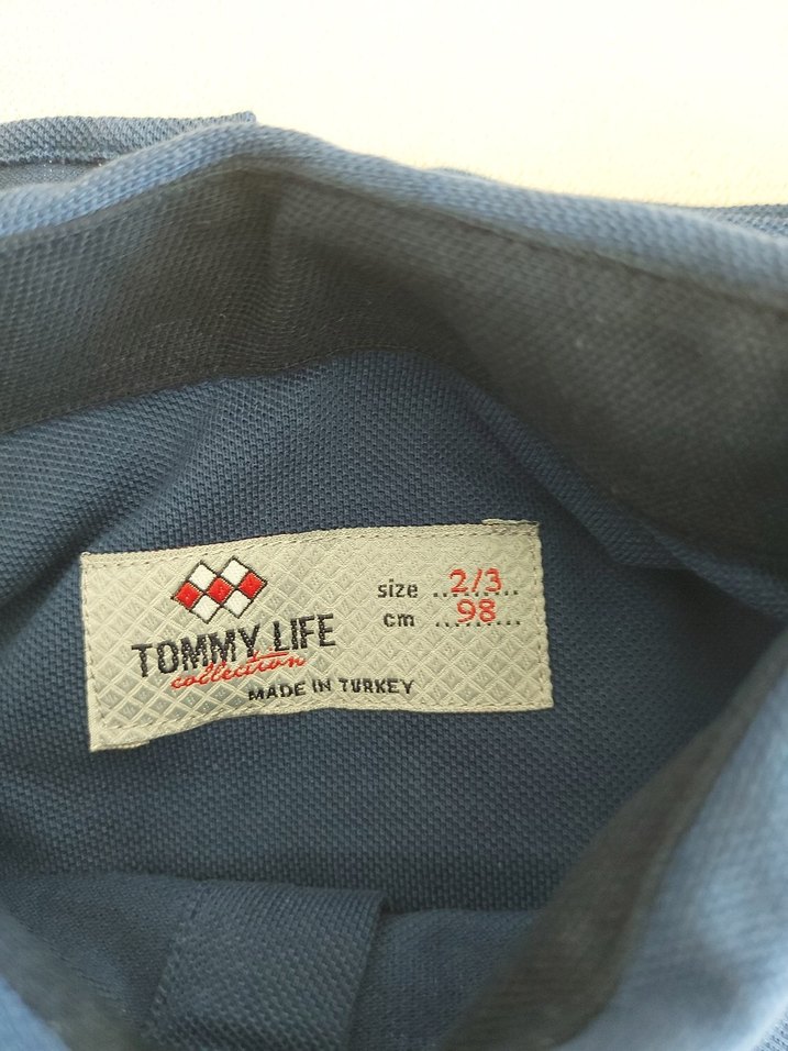 Tommy Life Erkek Çocuk Mavi Uzun Kollu Gömlek - Görsel 2