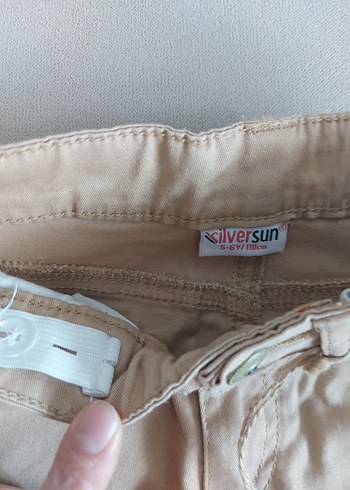 Bej Regular Fit  Çocuk Pantolon - Görsel 4