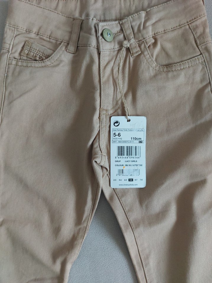 Bej Regular Fit  Çocuk Pantolon - Görsel 5