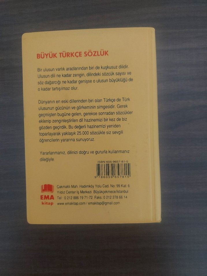 Büyük Türkçe Sözlük Kitabı - Görsel 3