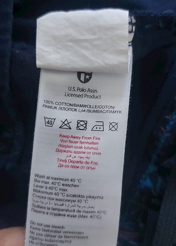 Erkek Lacivert Düğmeli Denim Şort - Görsel 4