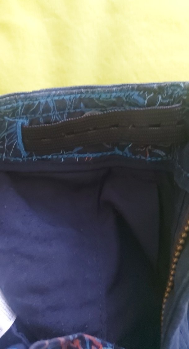 Erkek Lacivert Düğmeli Denim Şort - Görsel 3