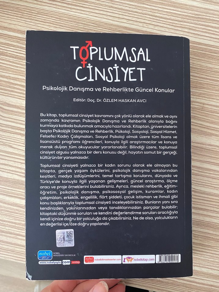 Toplumsal Cinsiyet - Psikolojik Danışma Kitabı - Görsel 2