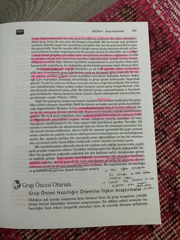 Psikolojik Danışmada Gruplar - Süreç ve Uygulama - Görsel 2