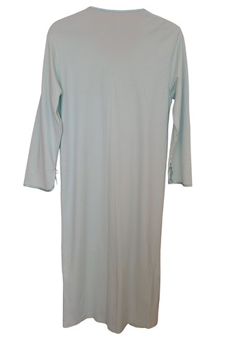 Uzun Kollu, Bol Kesim Beyaz Lohusa Sabahlığı - Görsel 3