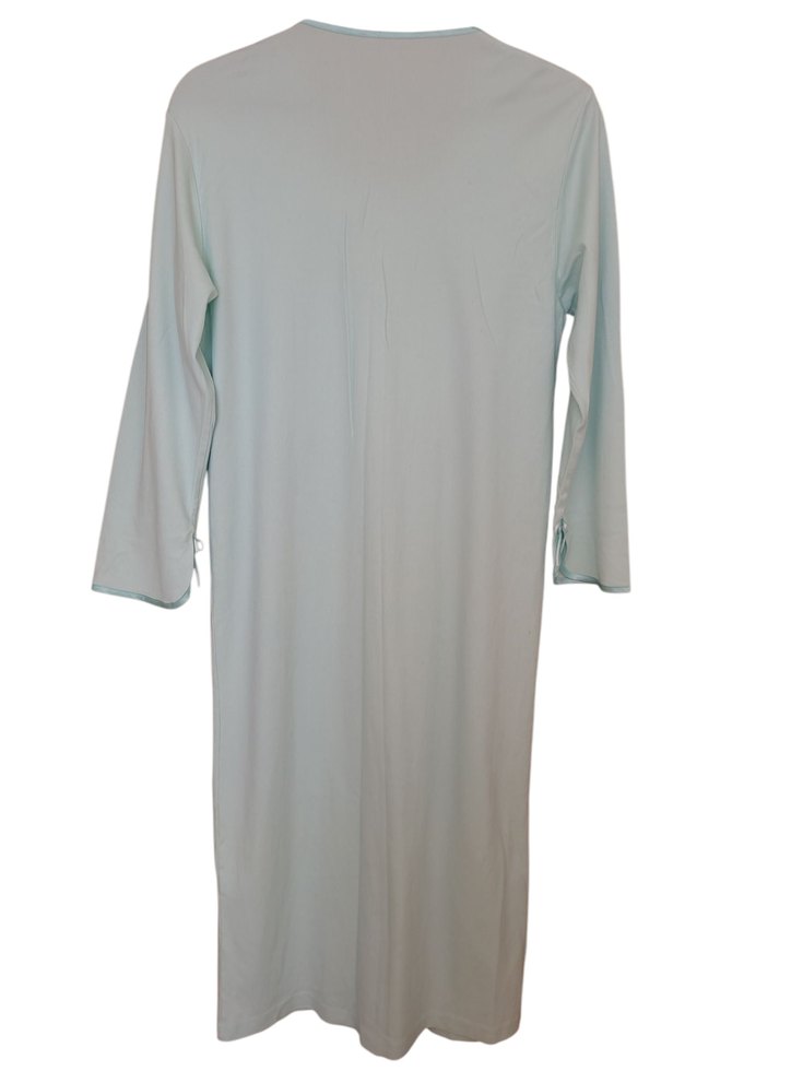 Uzun Kollu, Bol Kesim Beyaz Lohusa Sabahlığı - Görsel 3