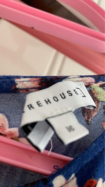 Warehouse İnce keten zara elbise