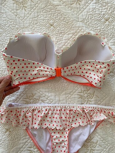 xl Beden beyaz Renk Zara hm oysho bikini takım