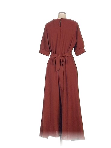 m Beden Vintage Love Uzun Elbise %70 İndirimli.