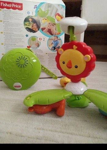 Fisher Price Renkli FisherPrice Bebek Müzikli Döner Oyuncak