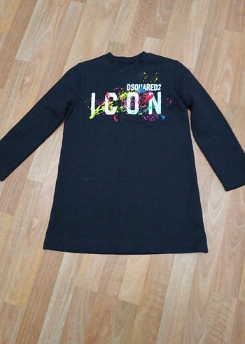 xs Beden siyah Renk DSQUARED ORJİNAL SWEATSHİRT . Sıfır ürün