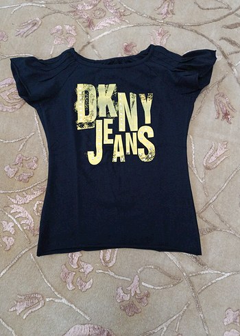 s Beden siyah Renk DKNY T-SHİRT