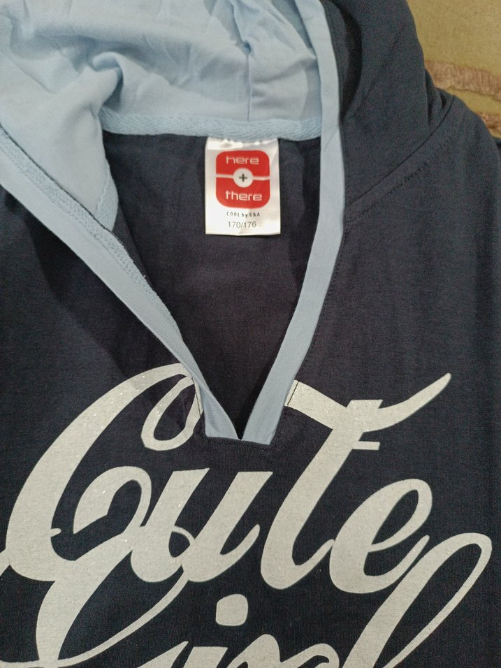 HERE&THERE ORJİNAL KAPŞONLU T-SHİRT - Görsel 5