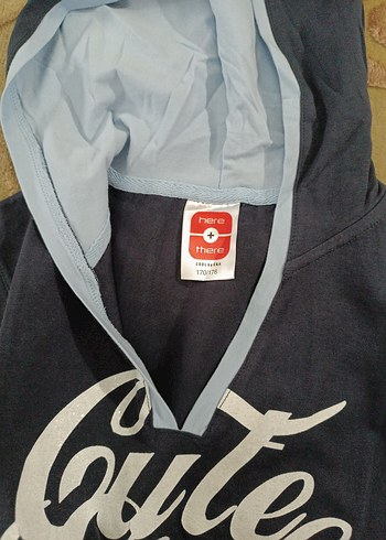 HERE&THERE ORJİNAL KAPŞONLU T-SHİRT - Görsel 8