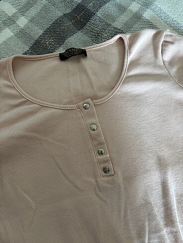 s Beden pembe Renk Pembe crop bluz