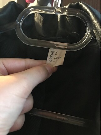 m Beden H&M deri ceket