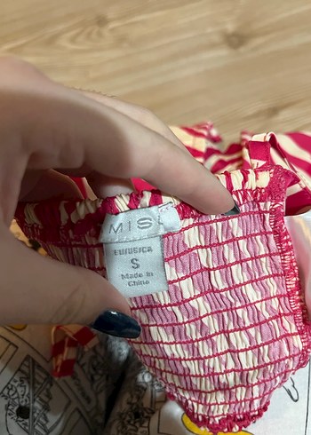 Pembe Zebra Desenli Mini Askılı Büstiyer - Görsel 2