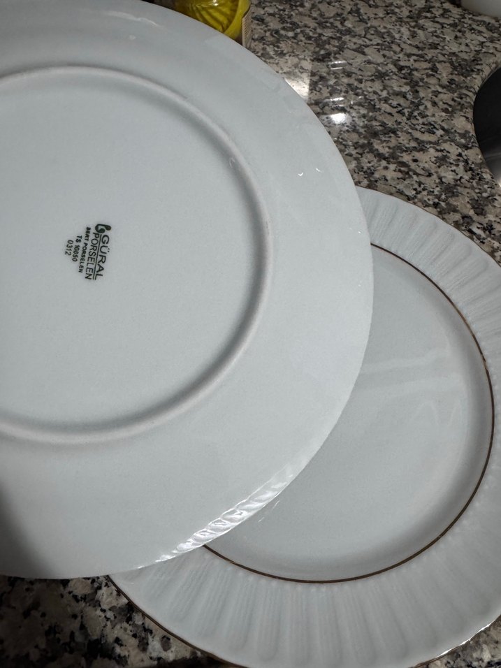 Güral Büyük servis tabağı 6lı - Görsel 3