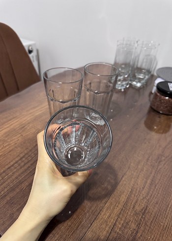 3 lü büyük su bardağı - Görsel 4