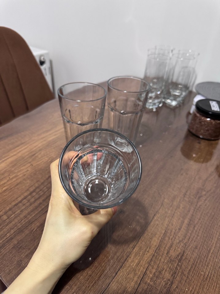 3 lü büyük su bardağı - Görsel 4