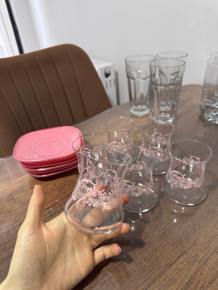 Lav 6 lı çay bardağı seti - Görsel 3