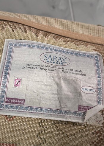 Saray halı,Çok Renkli Geleneksel Desenli - Görsel 6