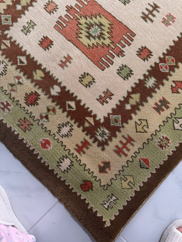 Saray halı,Çok Renkli Geleneksel Desenli - Görsel 3