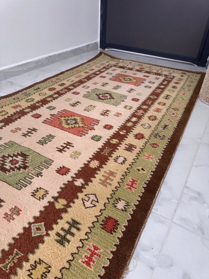 Saray halı,Çok Renkli Geleneksel Desenli - Görsel 4