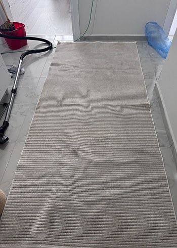 Gri Modern Desensiz Halı yolluk - Görsel 5