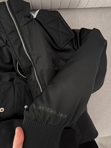 xs Beden siyah Renk Calvin klein mont