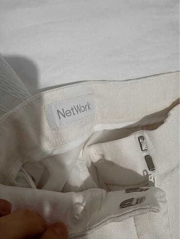 Network ekru pantolon