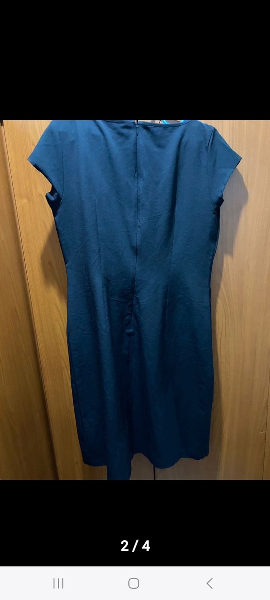 Kısa Kollu,  Midi Elbise - Görsel 2