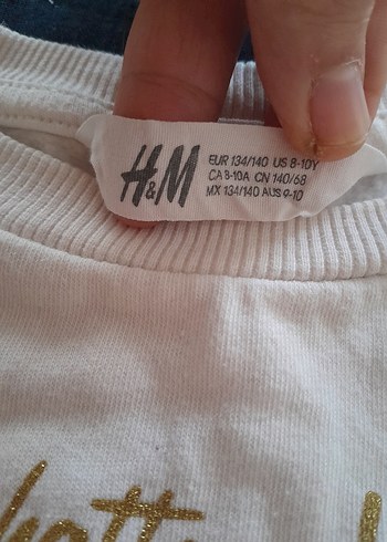 Baskılı Beyaz Uzun Kollu Kız Tişörtü - Görsel 2