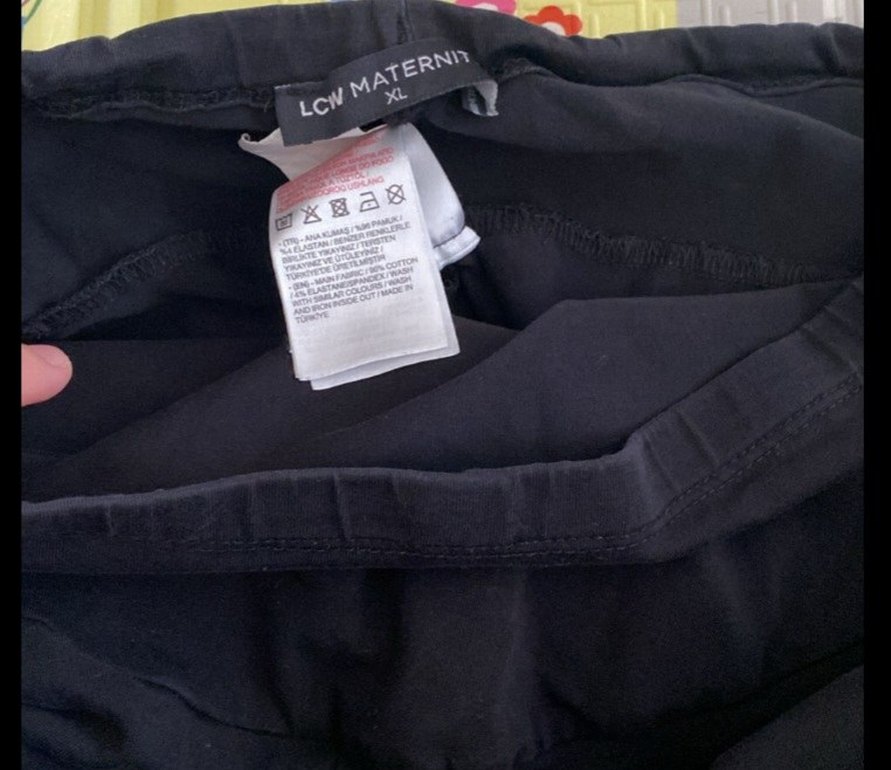 Siyah Rahat Hamile Taytı - Görsel 2