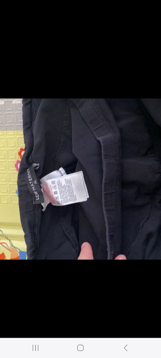 Siyah Hamile tayt - Görsel 2