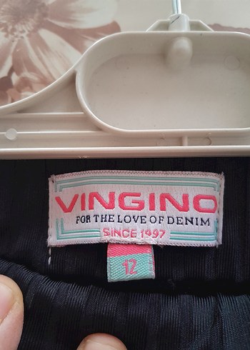 Siyah Pilili Midi İspanyol Paça Pantolon - Görsel 3