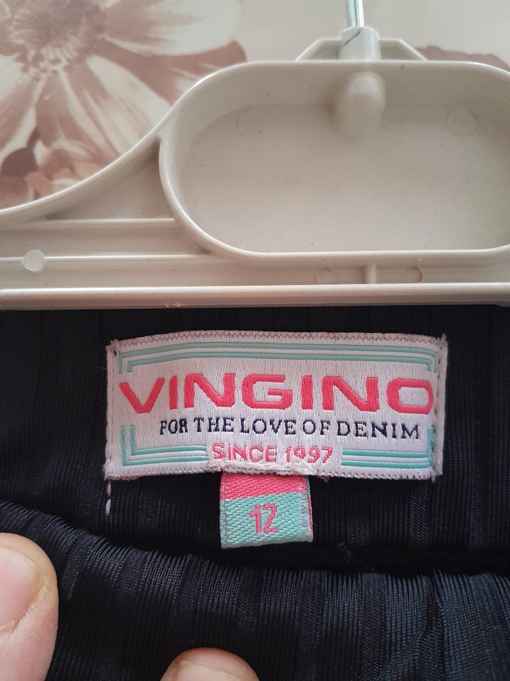 Siyah Pilili Midi İspanyol Paça Pantolon - Görsel 3