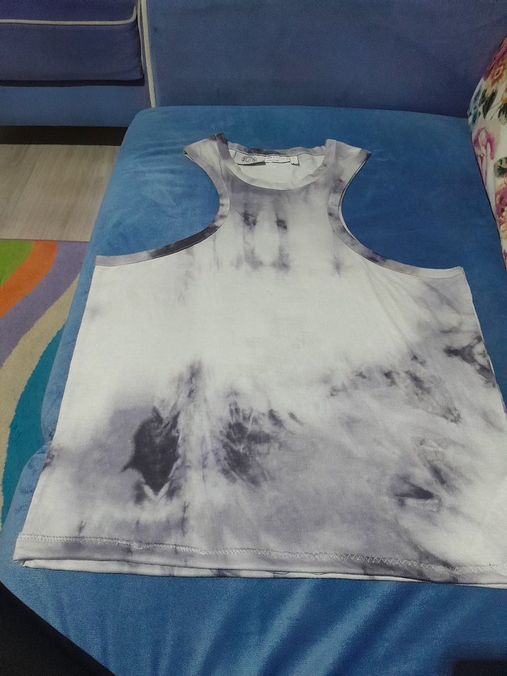 Çok Renkli Batik Desenli Çocuk Atlet - Görsel 2