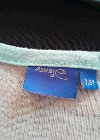 Kız Çocuk Turkuaz Baskılı Fırfırlı Atlet - Görsel 2