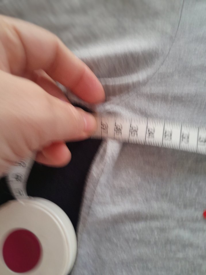 Kız Çocuk Gri NASA Baskılı Uzun Kollu Tişört - Görsel 4