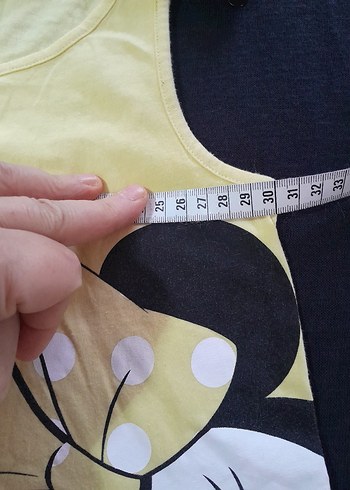 Sarı Kız Çocuk Fırfırlı Baskılı Atlet - Görsel 3