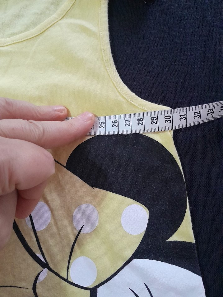 Sarı Kız Çocuk Fırfırlı Baskılı Atlet - Görsel 3