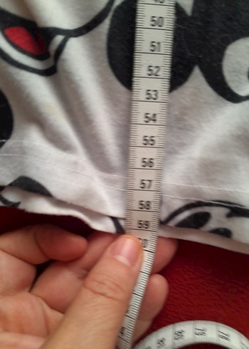 Baskılı Beyaz Kız Çocuk Tişört - Görsel 4