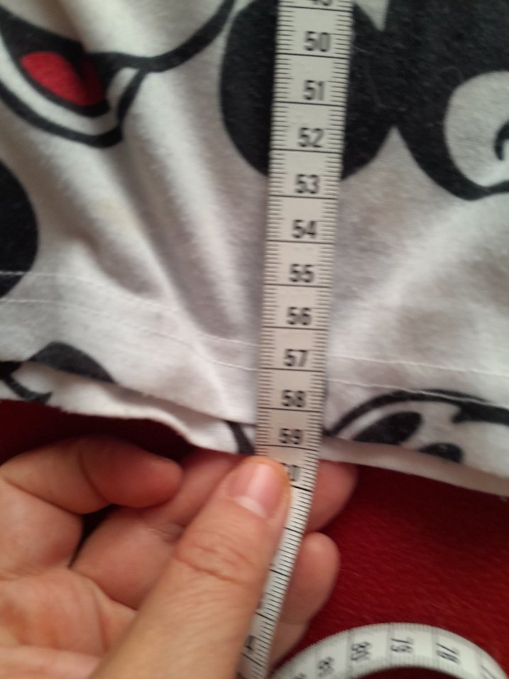 Baskılı Beyaz Kız Çocuk Tişört - Görsel 4