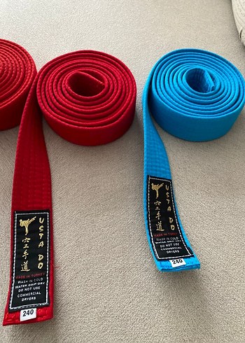 Renkli Nakışlı karate Kuşakları adet fiyati - Görsel 2