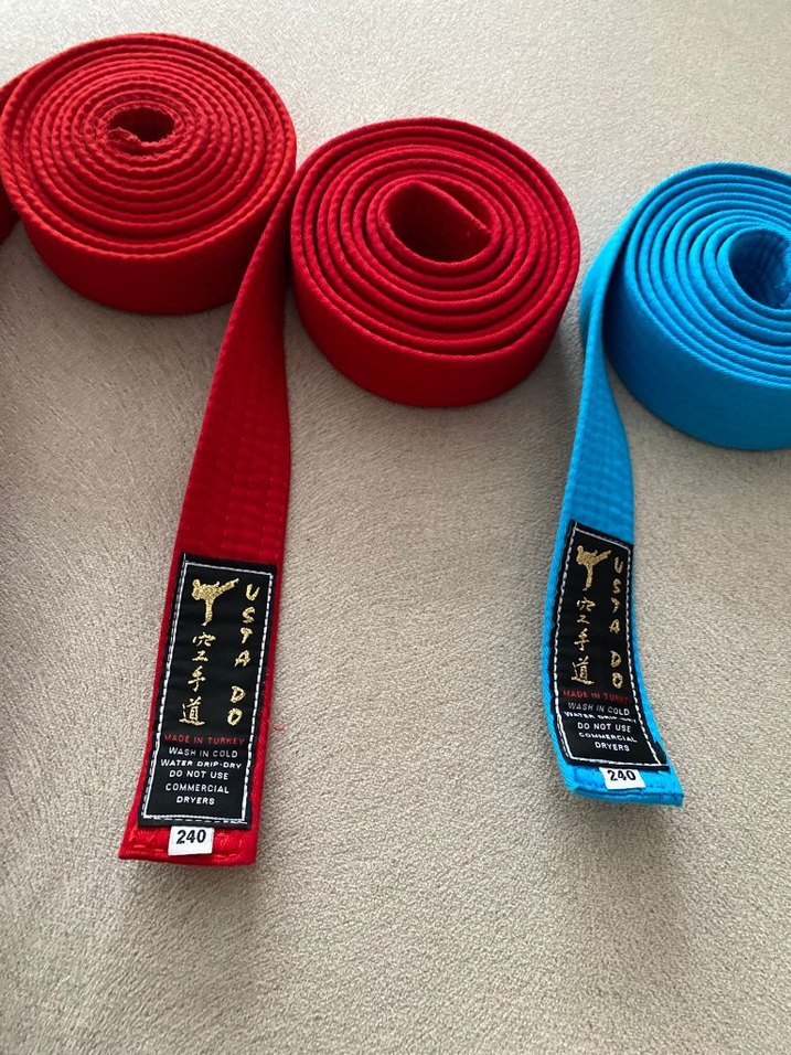 Renkli Nakışlı karate Kuşakları adet fiyati - Görsel 3