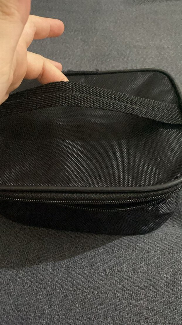 Fermuarlı Siyah  beslenme cantasi - Görsel 2