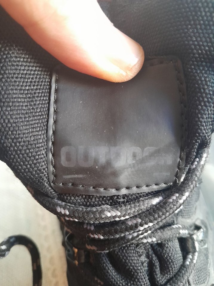 Erkek Siyah Bağcıklı Kauçuk Bot 37 numara - Görsel 2